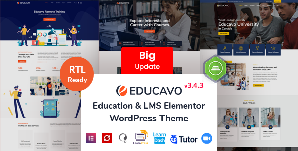 Educavo – Education WordPress Theme