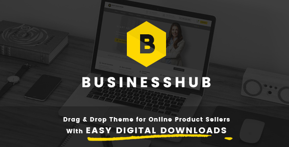 Business Hub – Responsive WordPress Theme For Online