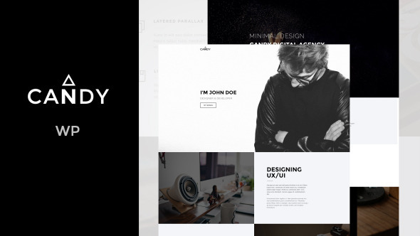 Candy – One & Multi Page WordPress Theme