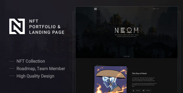 Neoh – NFT Portfolio and Landing Page