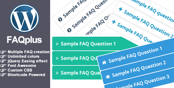 FAQPlus – WordPress FAQ Plugin