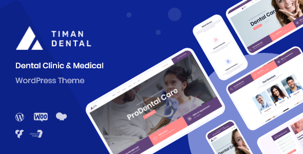 Timan – Dental Clinic WordPress Theme