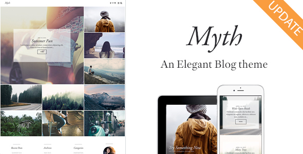 Myth – An Elegant Storytelling WordPress Blog Theme