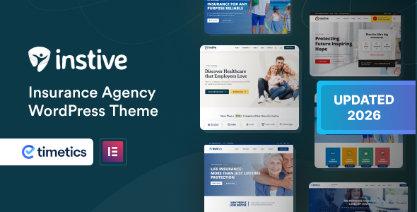 Instive – Insurance WordPress Theme