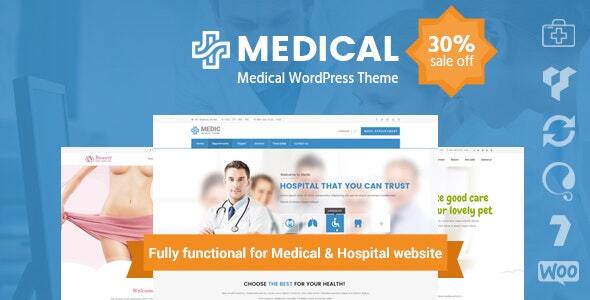 inMedical – Multi-purpose for healthcare WordPress Theme