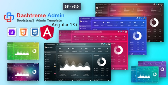 Dashtreme – Angular 13+ Bootstrap 5+ Admin Template