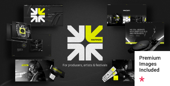 Rawtracks – Music & DJ WordPress Theme