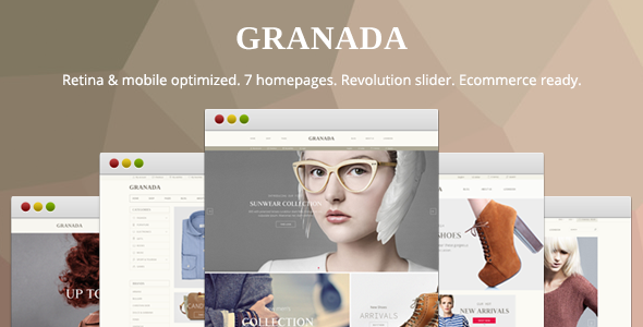 Granada – Premium Bootstrap eCommerce Template