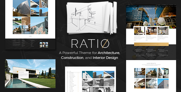 Ratio – A Powerful Interior Design and Architecture WordPress Theme