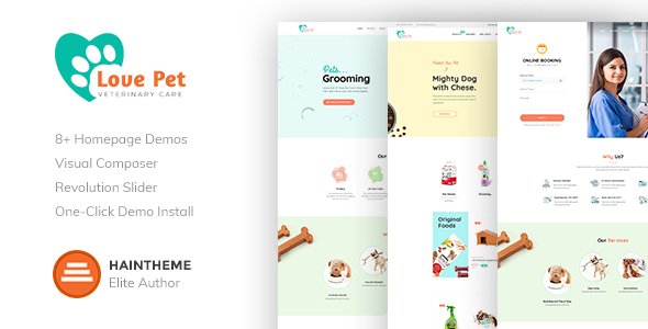 LovePet – Pet Shop & Veterinary Theme