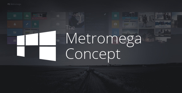Metromega – Responsive HTML5 Metro Template