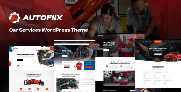 Autofiix – Car Services WordPress Theme