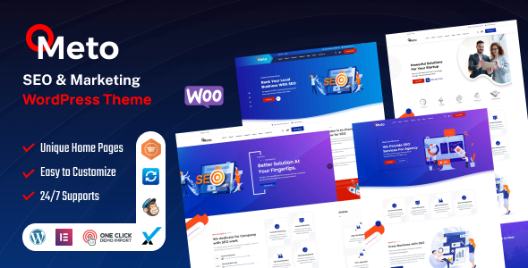 Meto – SEO & Marketing WordPress Theme