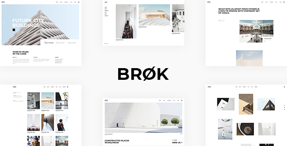 Brøk – Architecture WordPress Theme