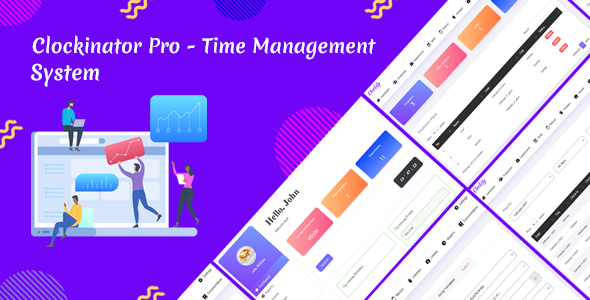 Clockinator Pro – Staff & Time Management system