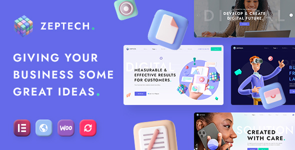 Zeptech – Business Consulting WordPress Theme