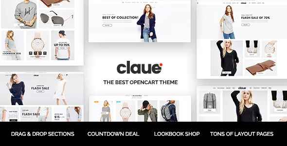 Claue – The Clean & Minimalist OpenCart Theme