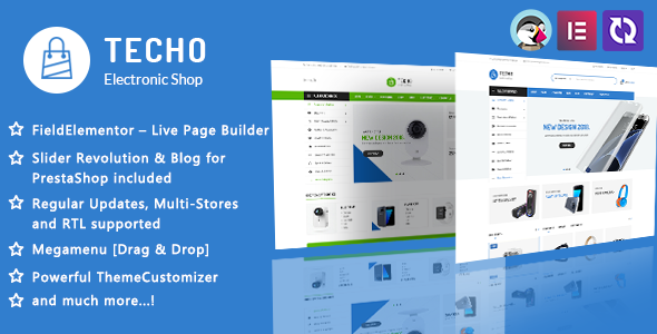 Techo – Electronics Elementor PrestaShop Theme