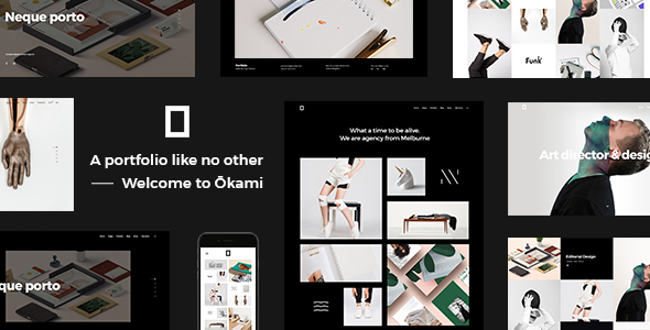 Okami – Portfolio WordPress Theme
