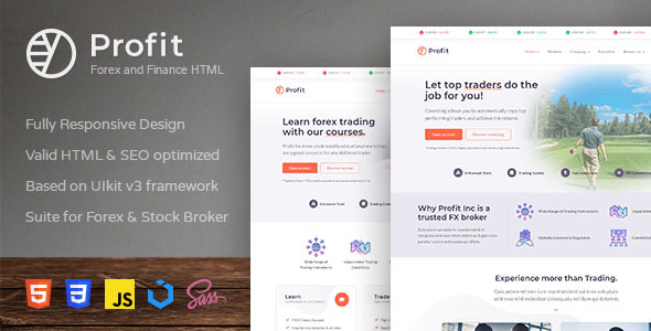Profit – Forex and Finance HTML Template