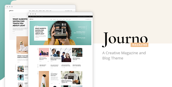 Journo – Creative Magazine & Blog WordPress Theme