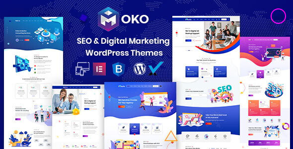 Moko – Creative Digital Agency WordPress Theme + RTL Ready