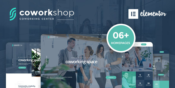 Coworkshop – Coworking Space WordPress Theme