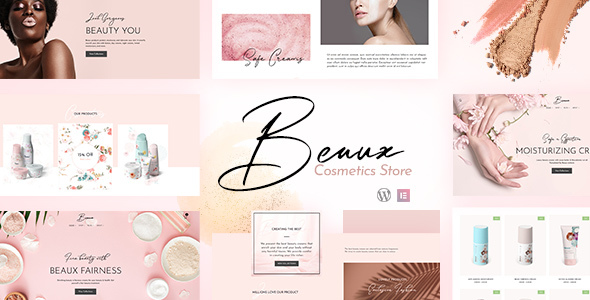 Beaux – Cosmetics Shop WordPress Theme