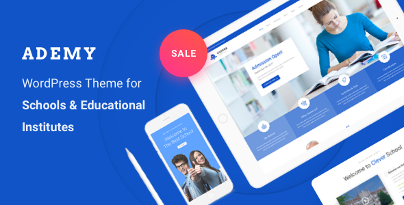 Education WordPress Theme – Ademy