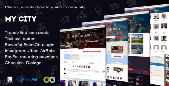 MyCity – Geolocation directory and events guide