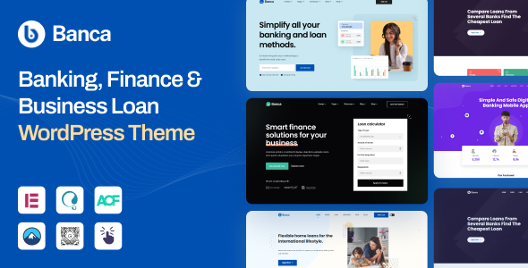 Banca – Banking, Finance & Business Loan WordPress Theme
