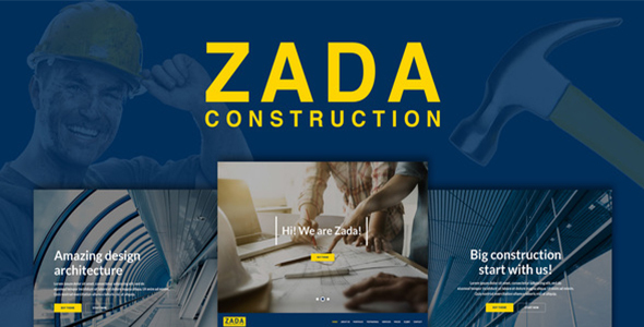 Zada – Construction WordPress Theme