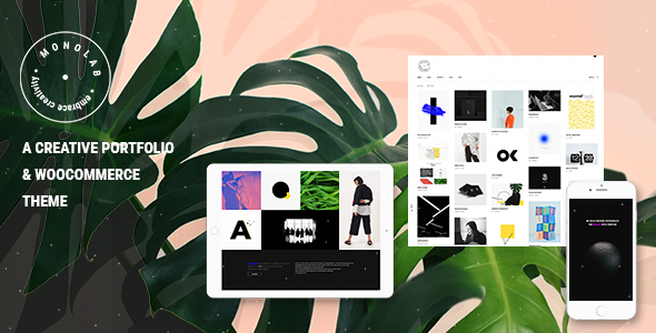 Monolab – Creative Portfolio WordPress Theme