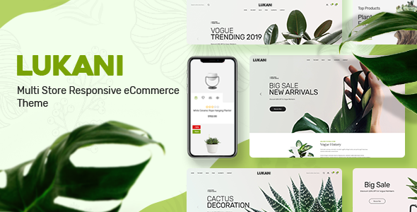 Lukani – Plant Store Theme for WooCommerce WordPress