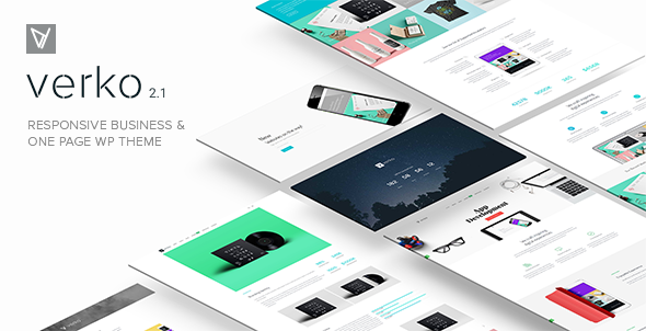 Verko – Responsive Business & One Page WP Theme