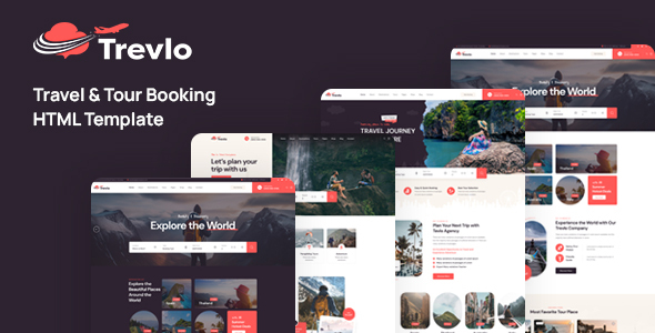 Trevlo – Travel & Tour HTML Template
