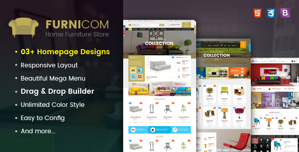 Furnicom – Responsive Drag & Drop Shopify Furniture Theme
