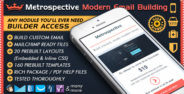 Email Template Builder – METROSPECTIVE Newsletter