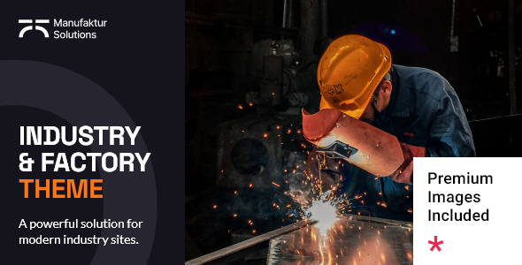 Manufaktur Solutions – Industry and Factory WordPress Theme