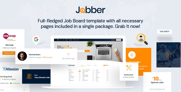 Jobber – Job Board HTML5 Template