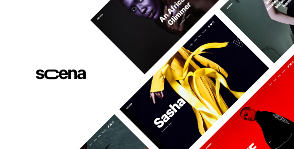 Scena – Creative Portfolio WordPress Theme