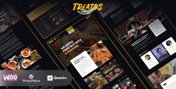 Treatos – Restaurant WordPress Theme