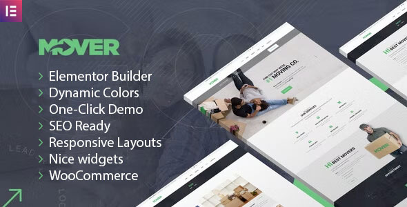 Mover – Moving Company & Storage Services WordPress Theme