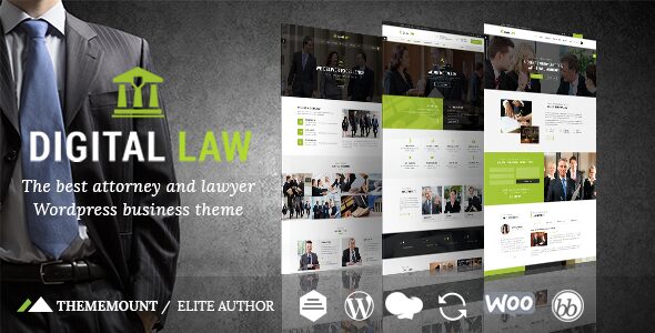 Digital Law – Attorney & Legal Advisor WordPress Theme