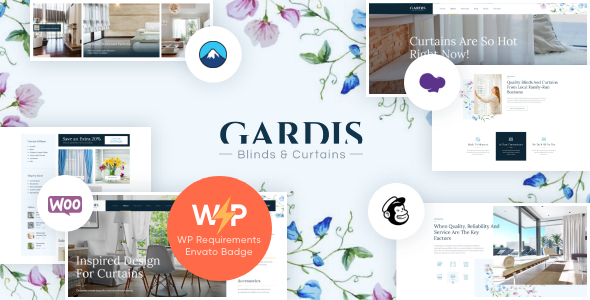 Gardis – Drapes, Blinds & Curtains WordPress Theme