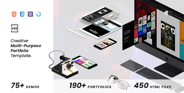 XOD – Multi-Purpose Creative HTML Template