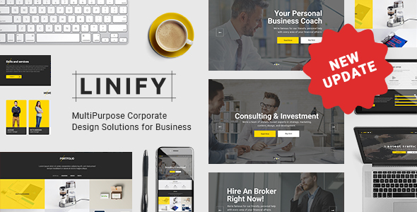 Linify – Multipurpose Corporate WordPress Theme
