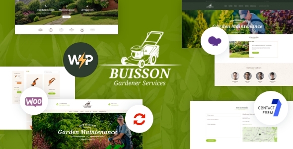 Buisson – Gardening & Landscaping WordPress Theme