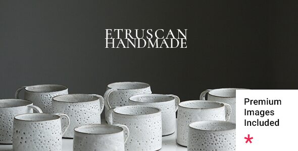 Etruscan – Handmade Pottery WordPress Store