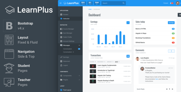 LearnPlus – Learning Management Application